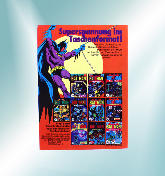 DC Comics Batman Comic Taschenbuch Nr. 38 (1987) von Ehapa